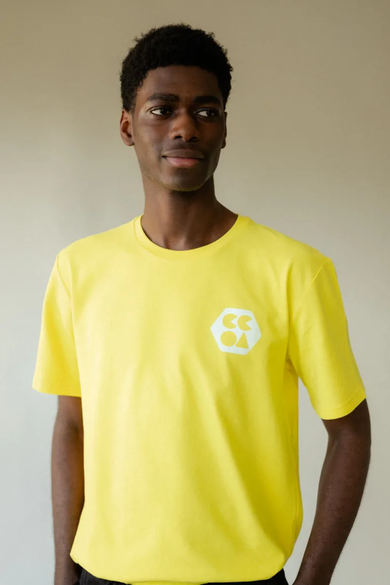 Breathable T Shirt Plastic Free - Canary Yellow