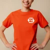 Breathable T Shirt Plastic Free - Flame Red