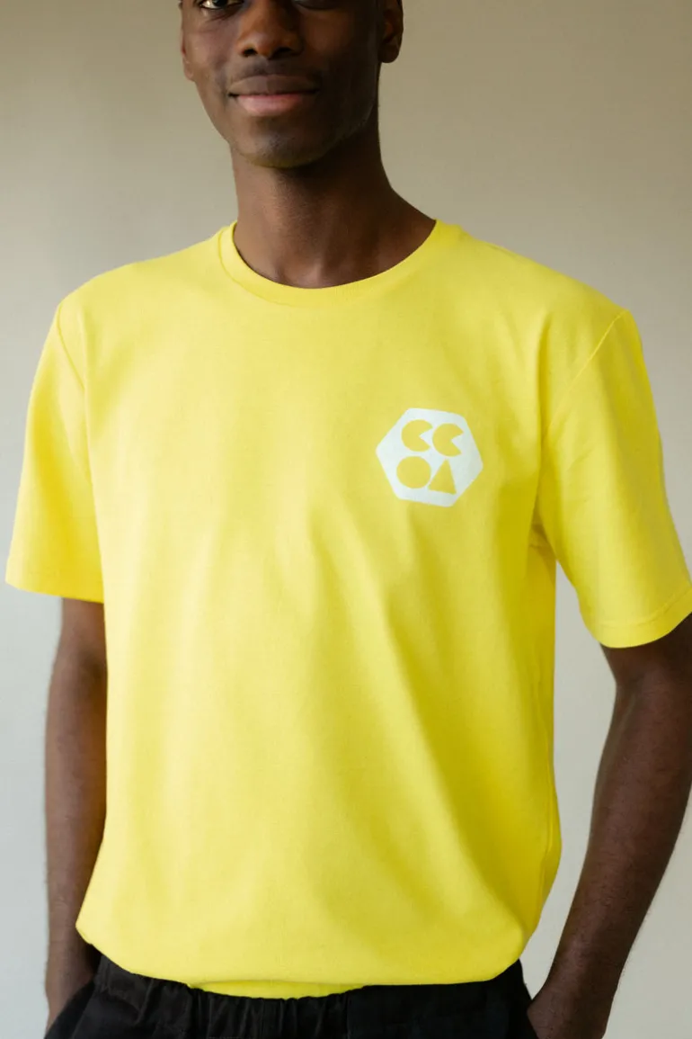 Breathable T Shirt Plastic Free - Canary Yellow
