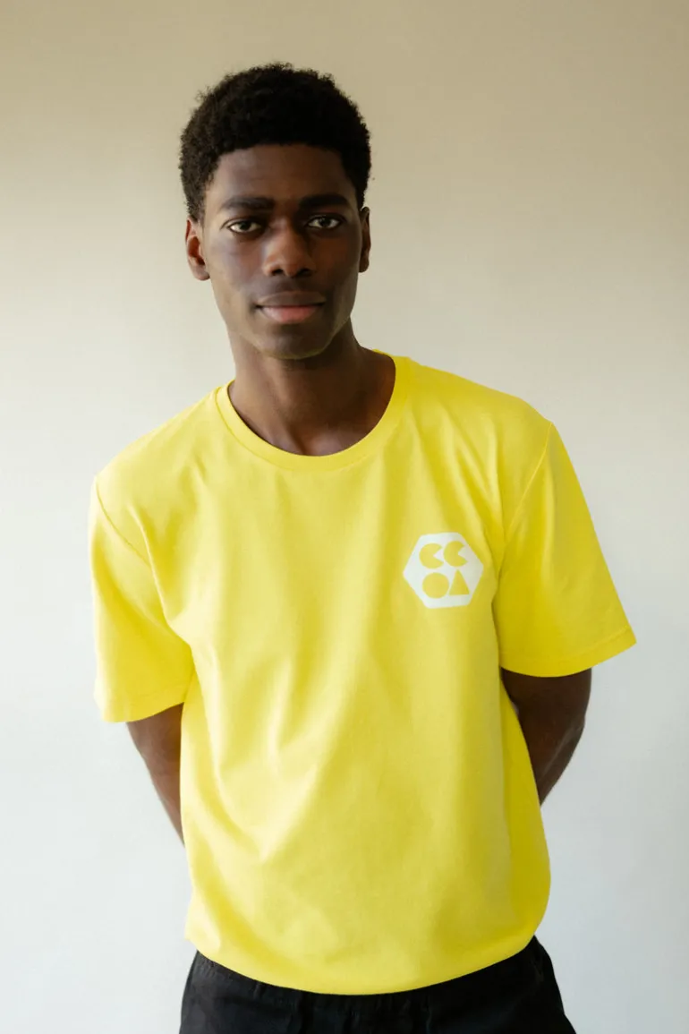 Breathable T Shirt Plastic Free - Canary Yellow