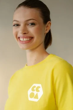 Breathable T Shirt Plastic Free - Canary Yellow