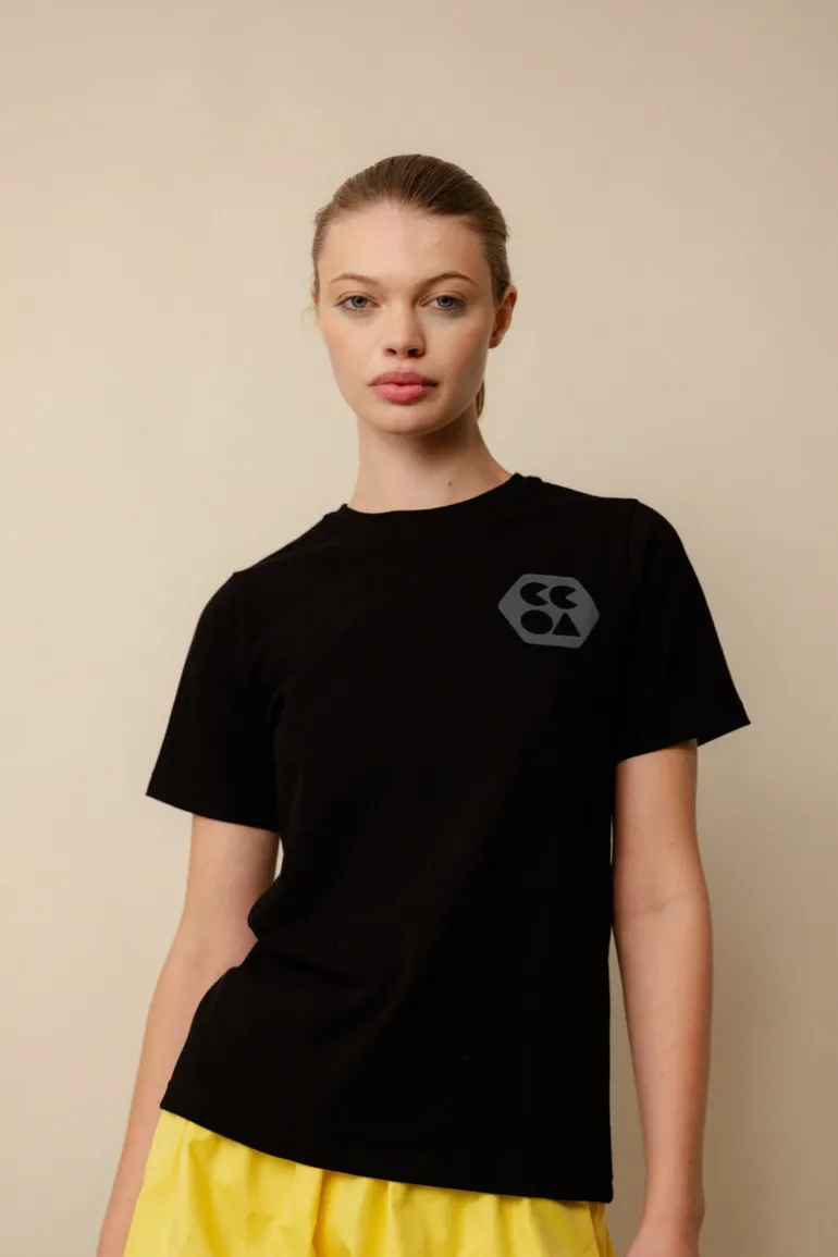 Breathable T Shirt Plastic Free - Black
