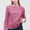 Breton - Burgundy/Ecru