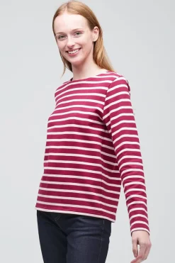Breton - Burgundy/Ecru
