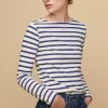 Breton - Ecru/Bright Blue