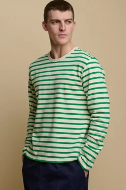 Breton - Ecru/Green