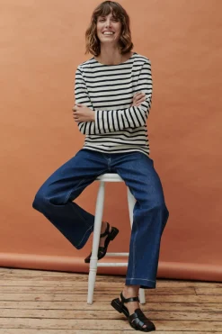 Breton - Ecru/Navy