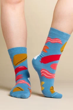 Graphic Cotton Sock 2 Pack - Full English