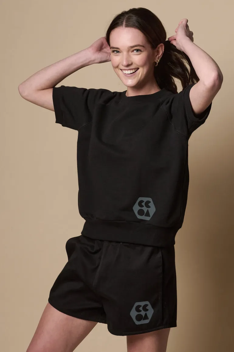 Heavyweight Sports Short Plastic Free - Black