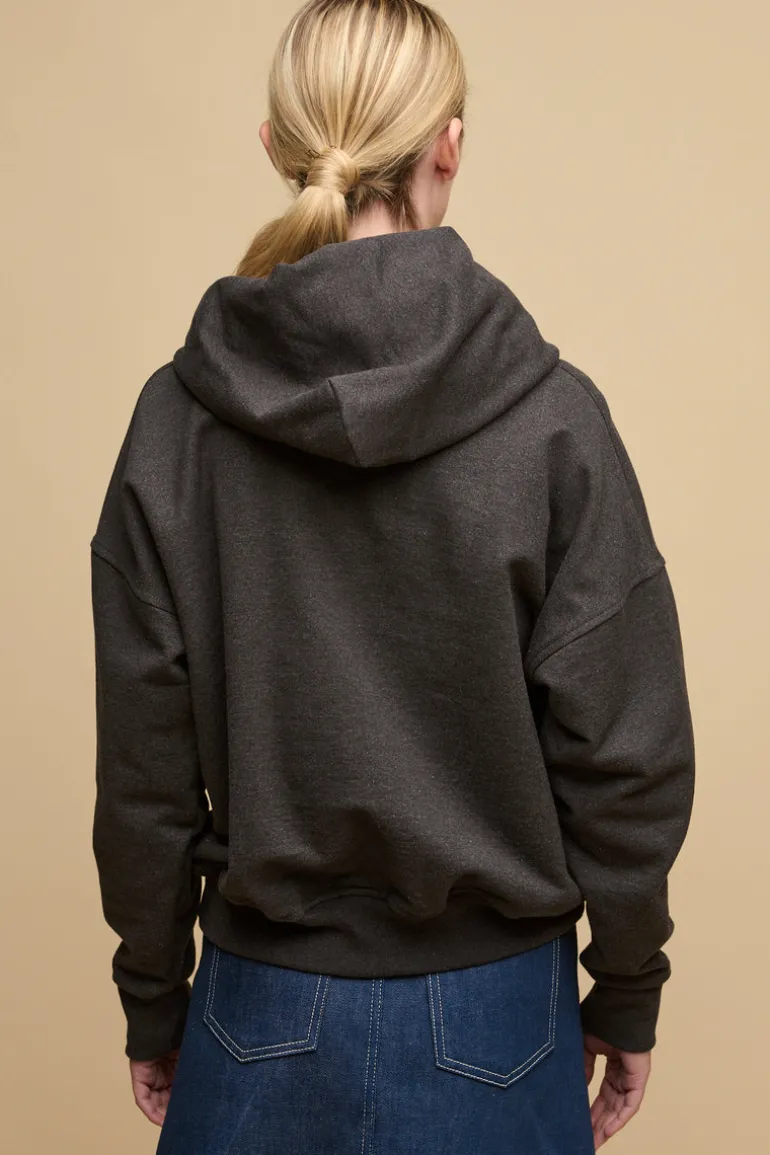 Heritage Hooded Sweatshirt - Charcoal
