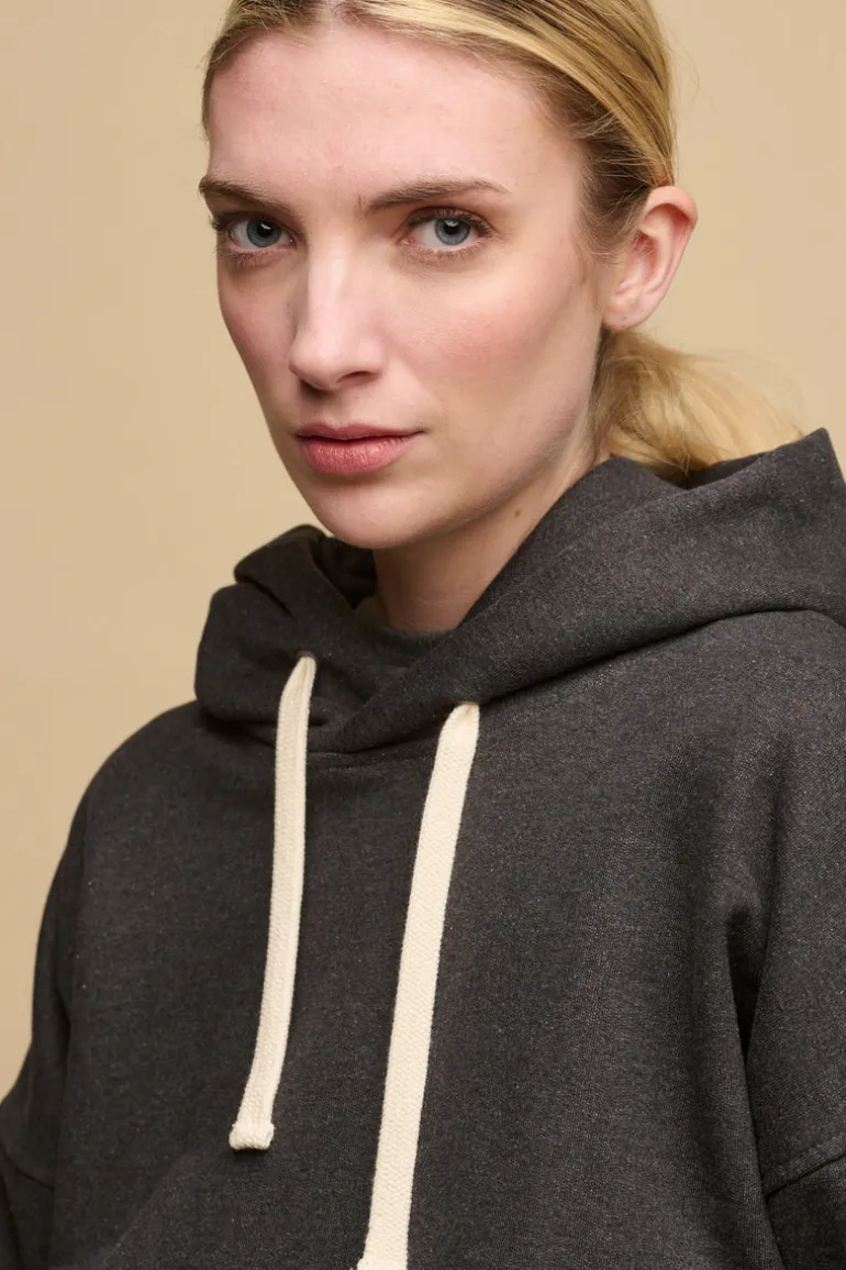 Heritage Hooded Sweatshirt - Charcoal