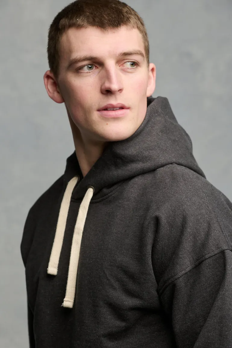 Heritage Hooded Sweatshirt - Charcoal