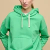 Hooded Sweatshirt - Apple Green