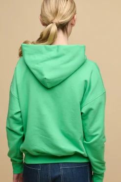 Hooded Sweatshirt - Apple Green