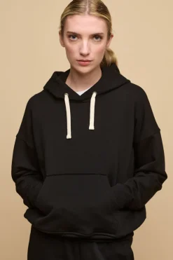 Hooded Sweatshirt - Black
