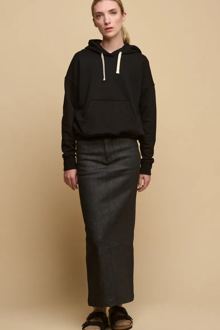 Hooded Sweatshirt - Black