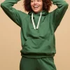 Hooded Sweatshirt - Bottle Green