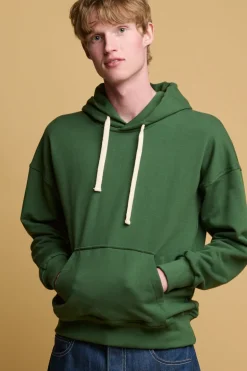 Hooded Sweatshirt - Bottle Green
