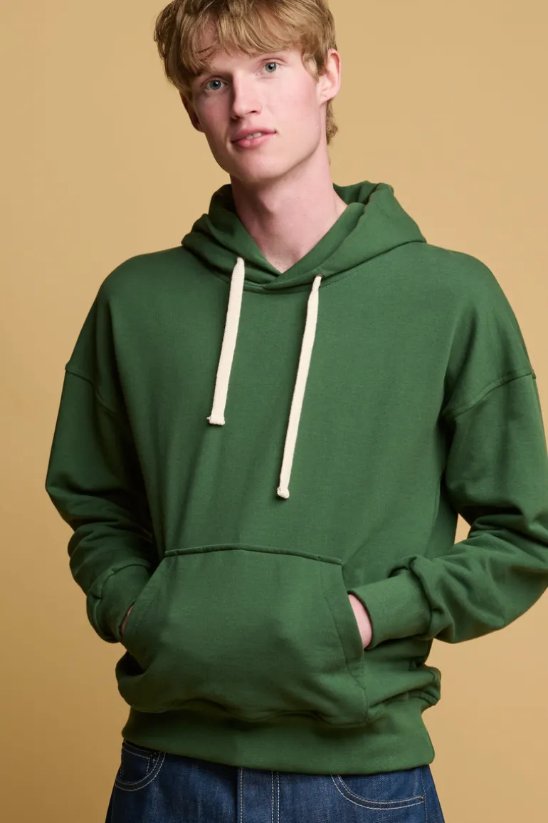 Hooded Sweatshirt - Bottle Green