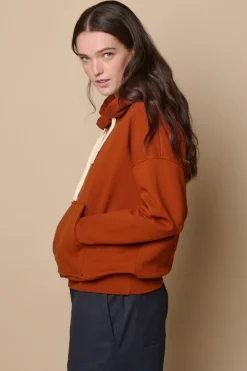 Hooded Sweatshirt - Cinnamon
