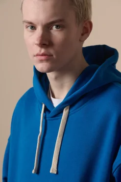 Hooded Sweatshirt - Cobalt