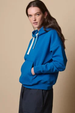 Hooded Sweatshirt - Cobalt