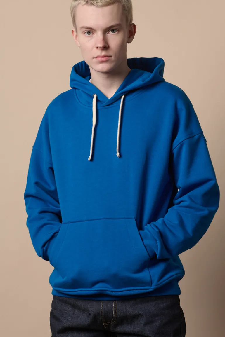 Hooded Sweatshirt - Cobalt