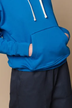Hooded Sweatshirt - Cobalt
