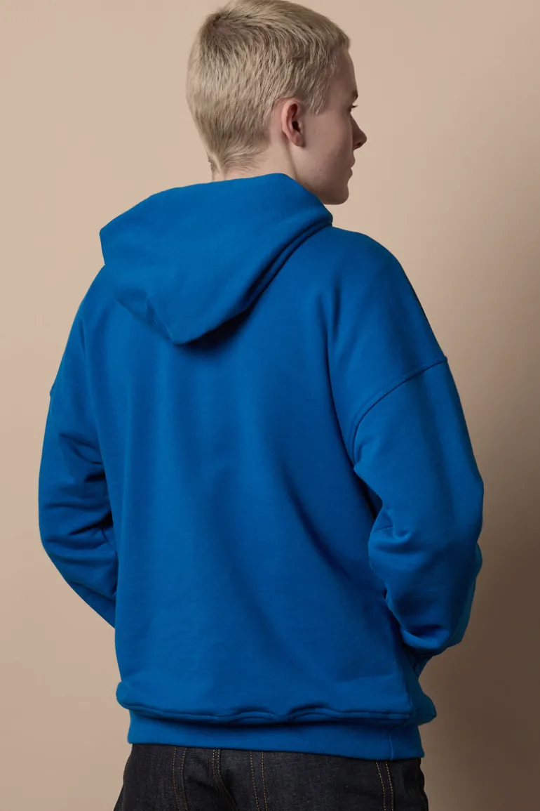 Hooded Sweatshirt - Cobalt