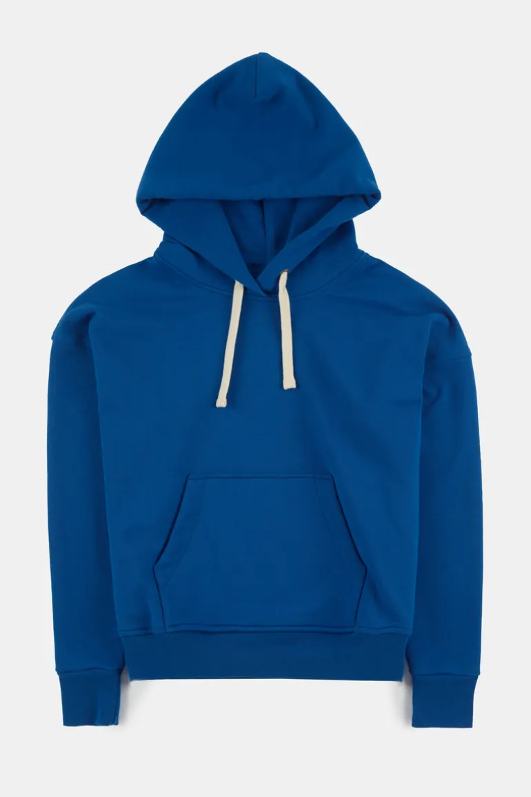Hooded Sweatshirt - Cobalt