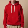 Hooded Sweatshirt - Crimson