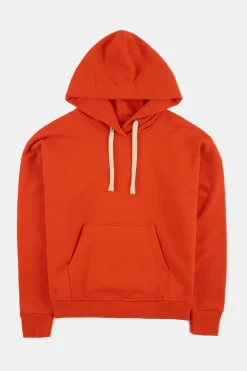 Hooded Sweatshirt - Flame Red