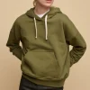 Hooded Sweatshirt - Olive