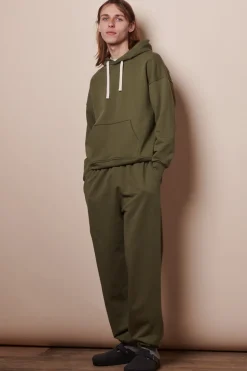 Hooded Sweatshirt - Olive