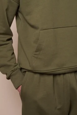 Hooded Sweatshirt - Olive