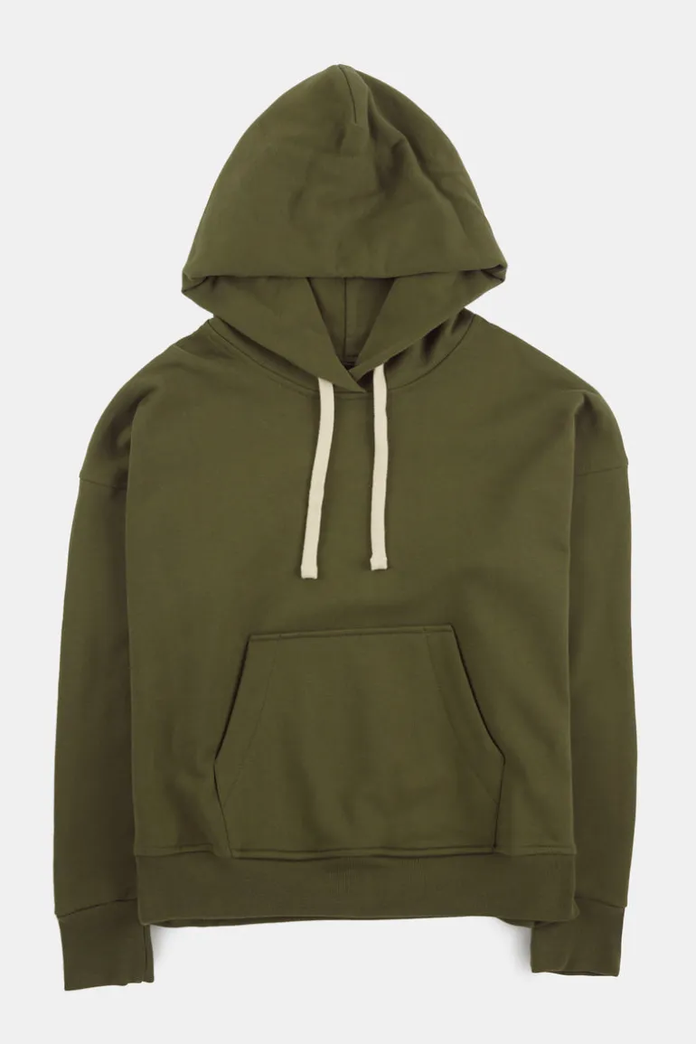 Hooded Sweatshirt - Olive