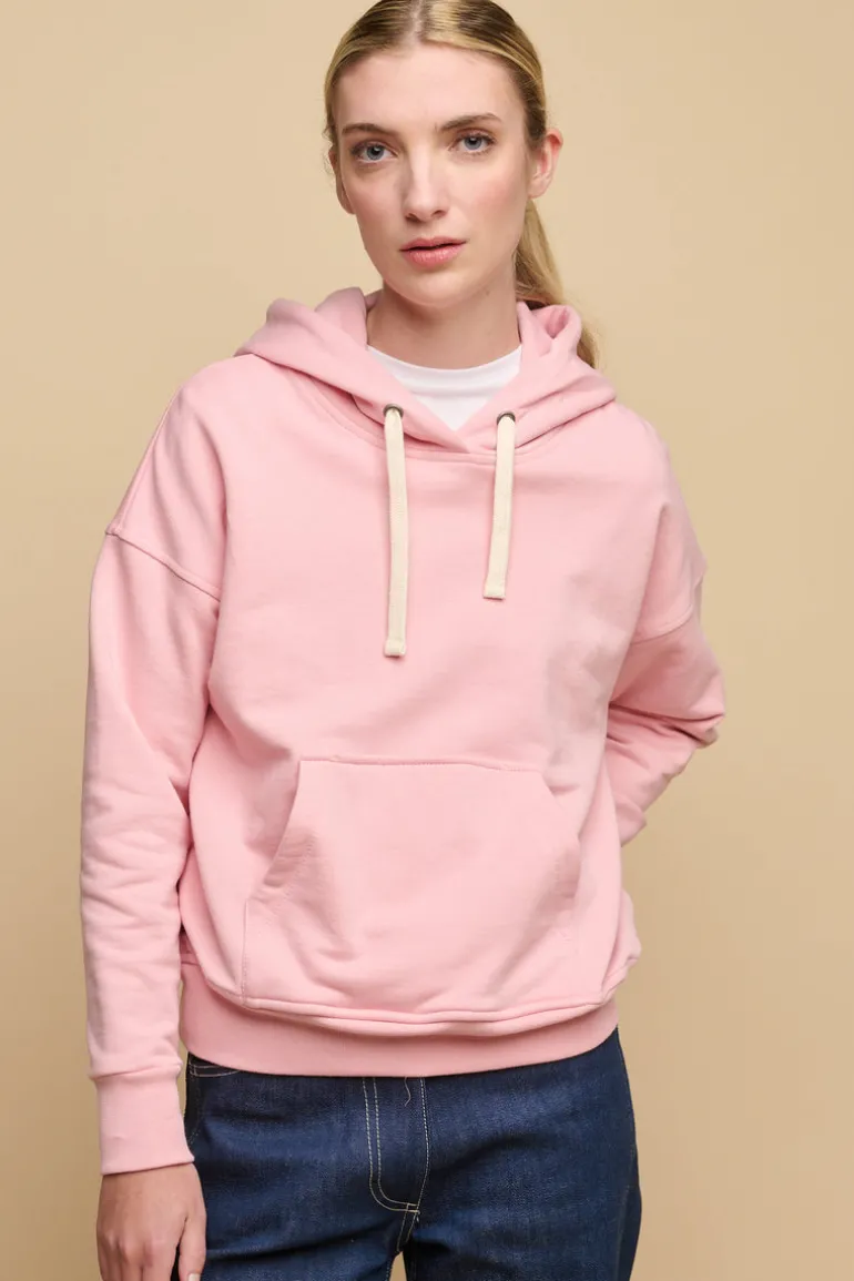 Hooded Sweatshirt - Pale Pink