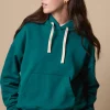 Hooded Sweatshirt - Teal