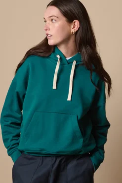 Hooded Sweatshirt - Teal