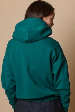 Hooded Sweatshirt - Teal