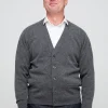 Lambswool Cardigan - Grey