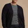 Lambswool Cardigan - Navy
