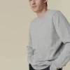 Lambswool Crew Neck - Light Grey