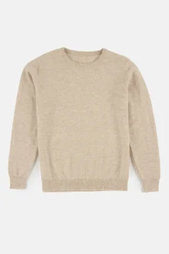 Lambswool Crew Neck - Linen