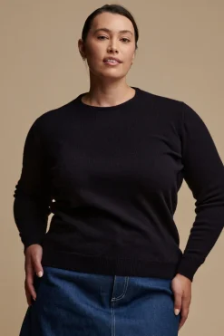 Lambswool Crew Neck - Navy