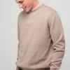 Lambswool Crew Neck - Taupe