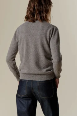Lambswool Crew Neck - Truffle
