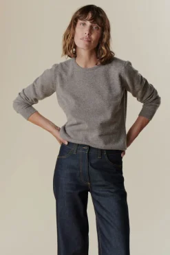 Lambswool Crew Neck - Truffle
