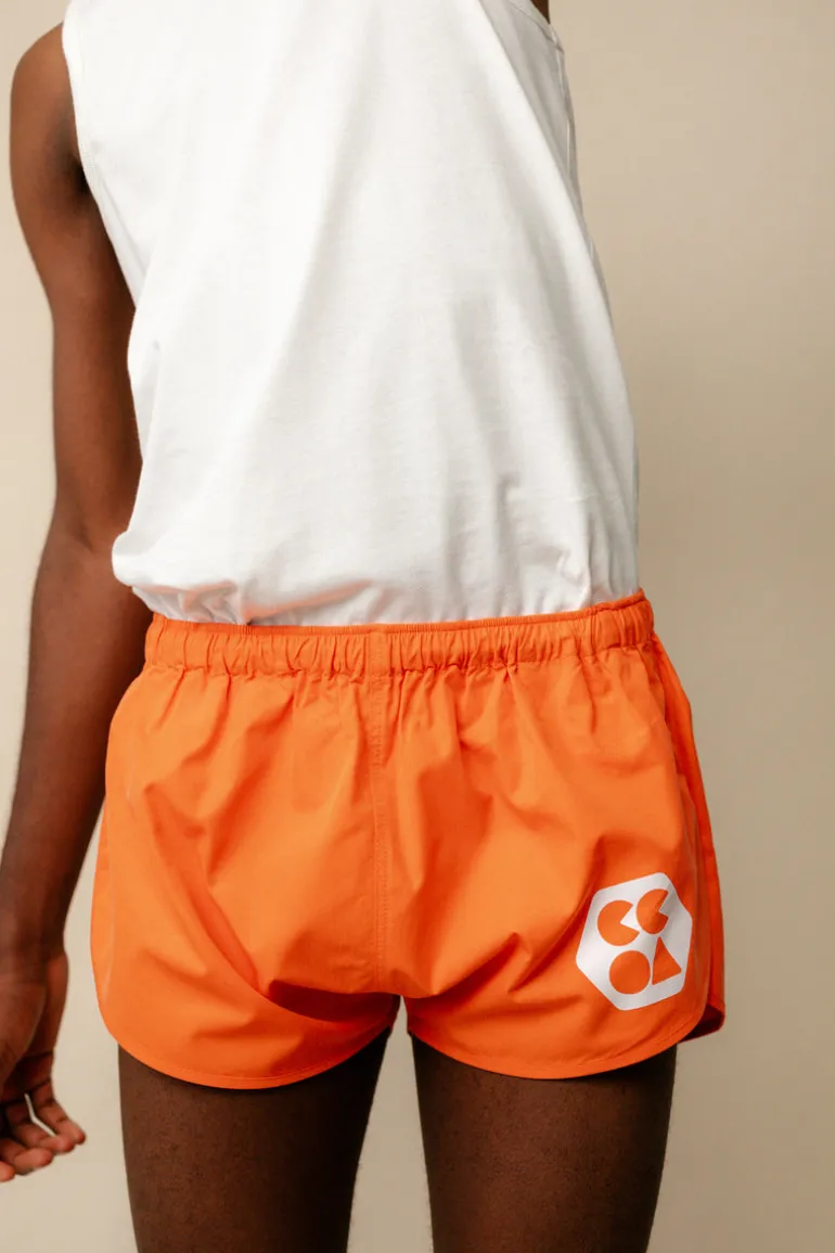 Lightweight Running Short Plastic Free - Flame Red
