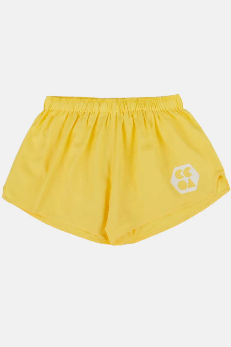Lightweight Sports Short Plastic Free - Canary Yellow